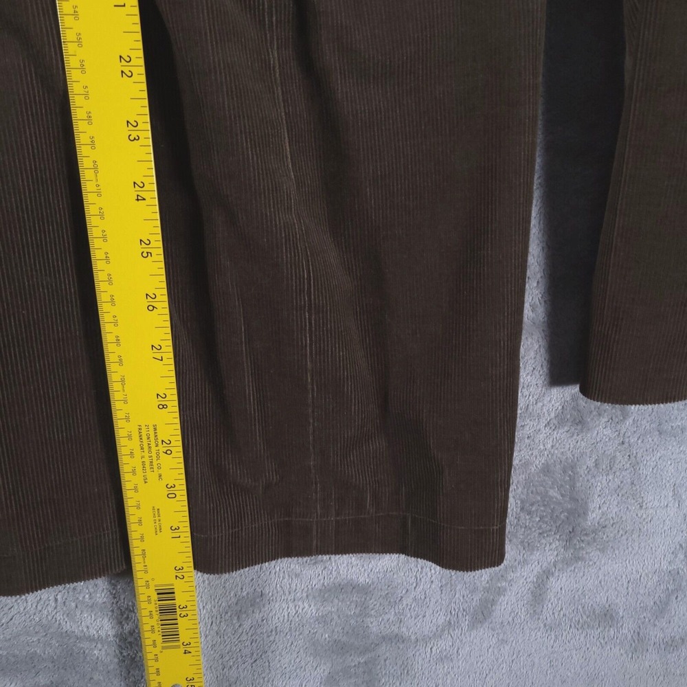 Covington Corduroy Sport Coat Mens‎ Large 44 Brown Jacket 2 Button Single Vent - Picture 8 of 10
